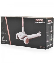 Trotineta cu lumini pentru copii Aero Lace-Pink