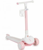 Trotineta cu lumini pentru copii Aero Lace-Pink