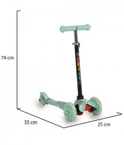 Trotineta copii MONI Fidget menta